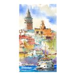 turkish-painting-sales-watercolor-on-paper-yusuf-kemal-cankaya-26x14-1
